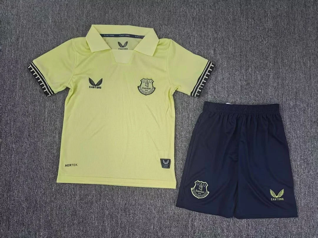 Everton 2025/26 Ausweich Set Kinder — 2