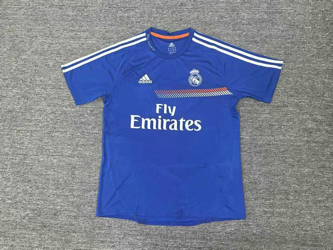Real Madrid 2013/14 Entraînement Maillot Blue — 2