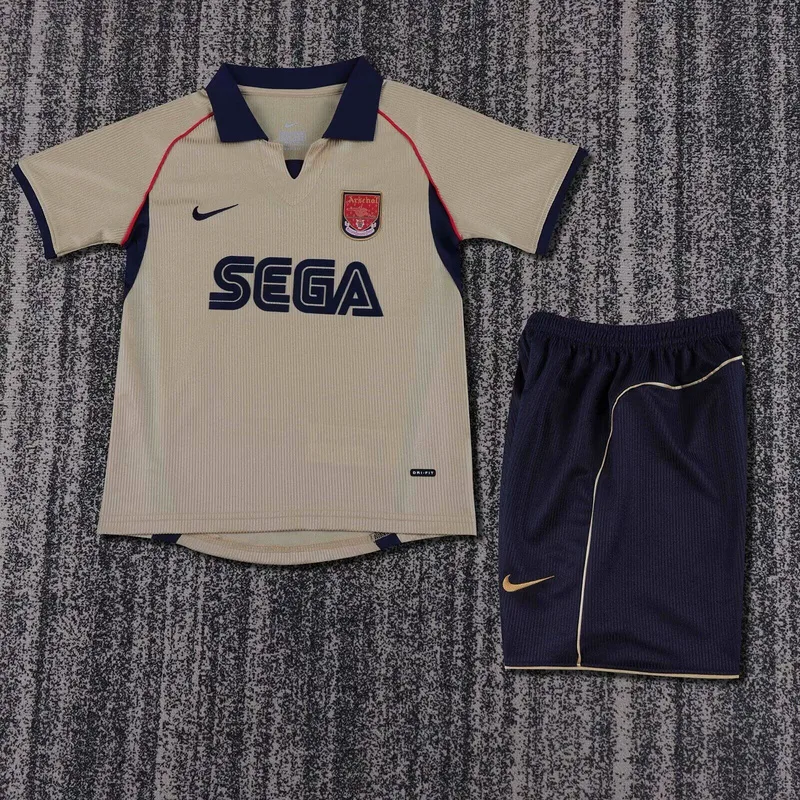 Arsenal 2001/02 Away Kids Kit