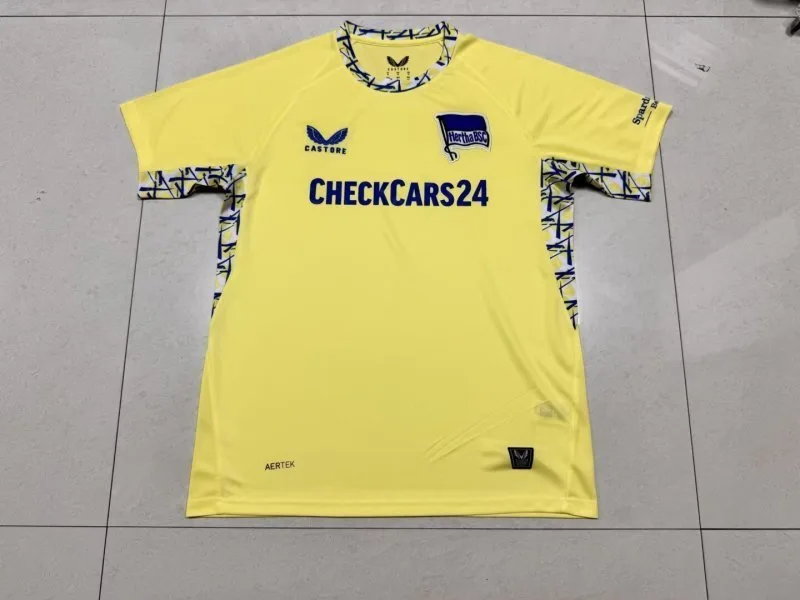 Hertha BSC 2025/26 Segunda Equipación Camiseta Manga Corta