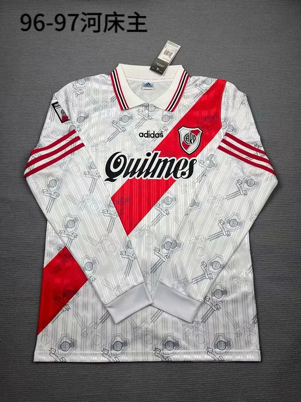 River Plate 1996 Home Shirt Long Sleeve — 2