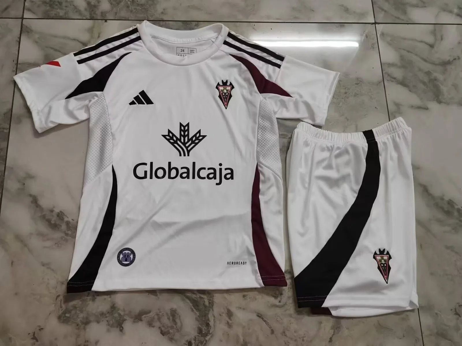 Albacete 2024/25 Home Kids Kit — 1