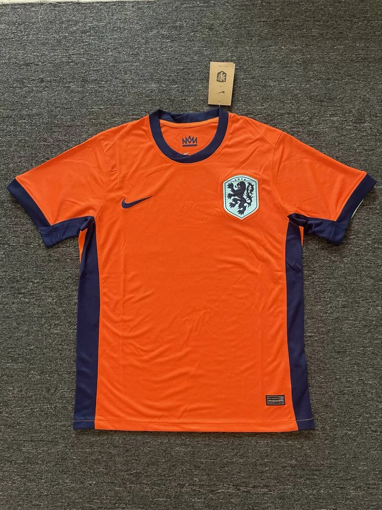 Pays-Bas 2024/25 Domicile Maillot Manches Courtes