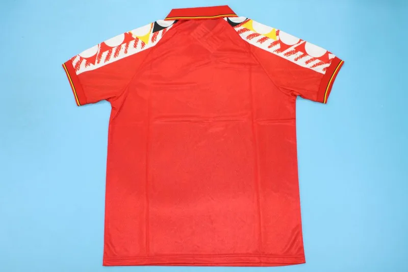 Belgium Home Shirt Red — 2