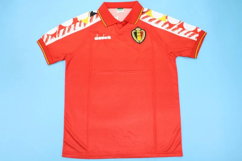Belgium Home Shirt Red