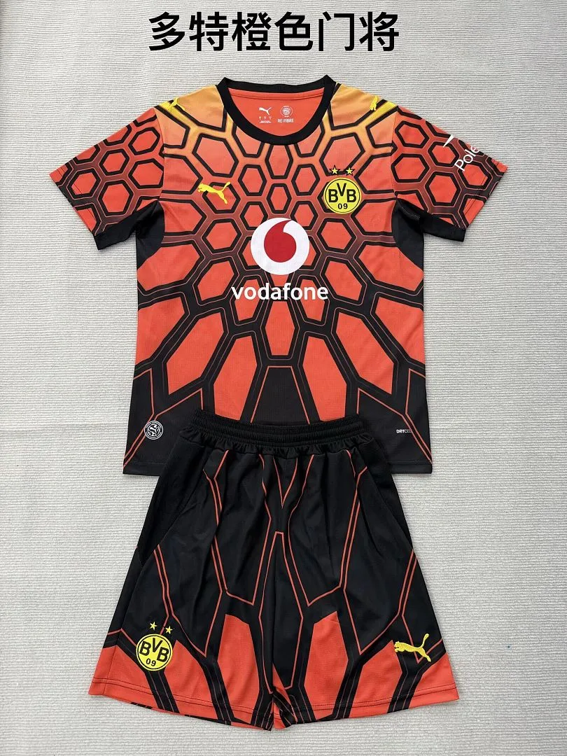 Borussia Dortmund 2026/27 de Portero Conjunto de Niño Orange — 2