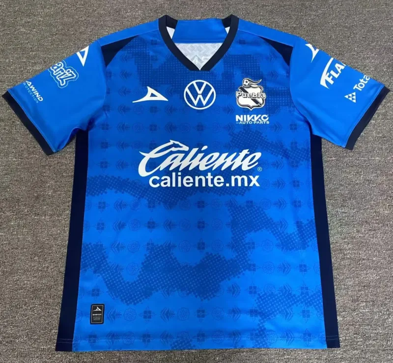 Puebla 2025/26 Maillot Version Joueur Blue