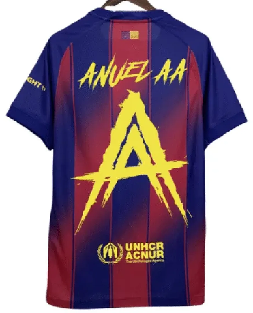 Barcelona Shirt X Anuel AA RHLM 2