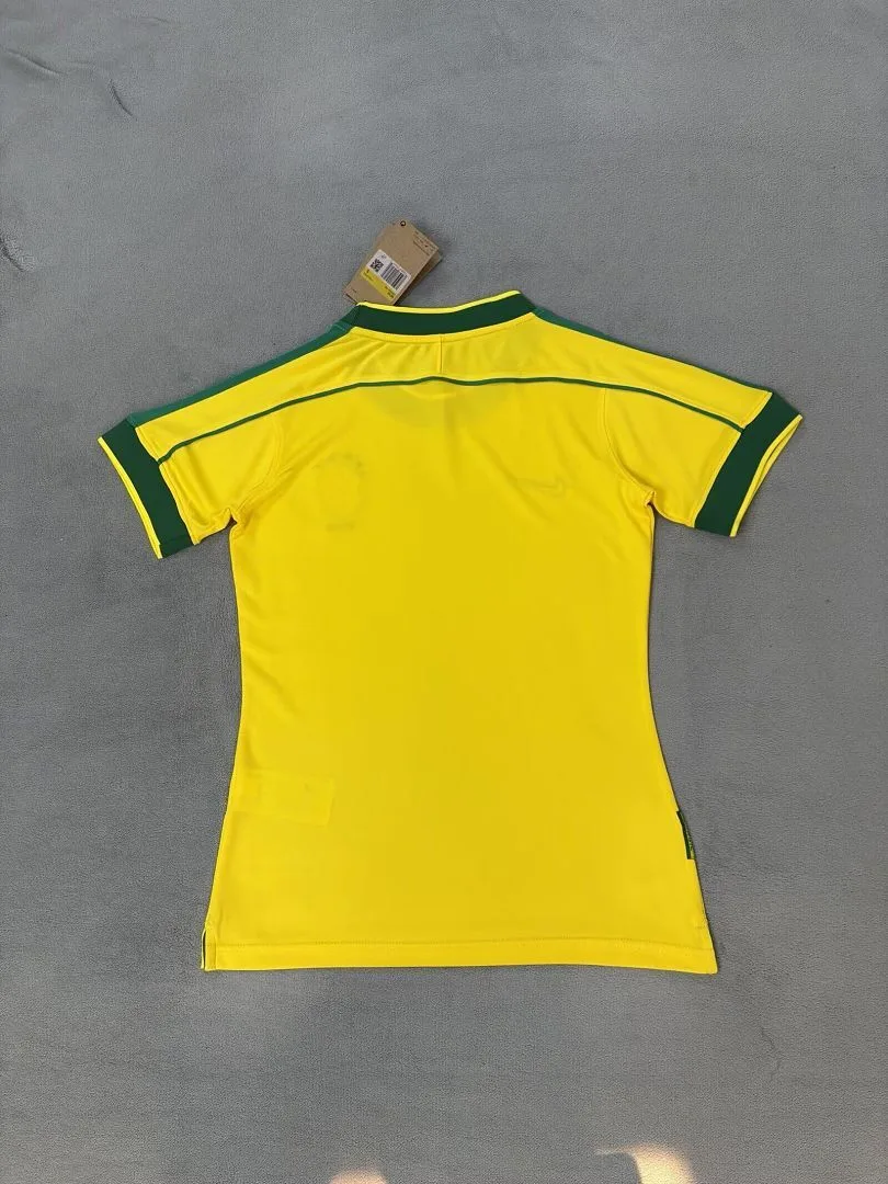 Brazil 1998 Home Women's Shirt