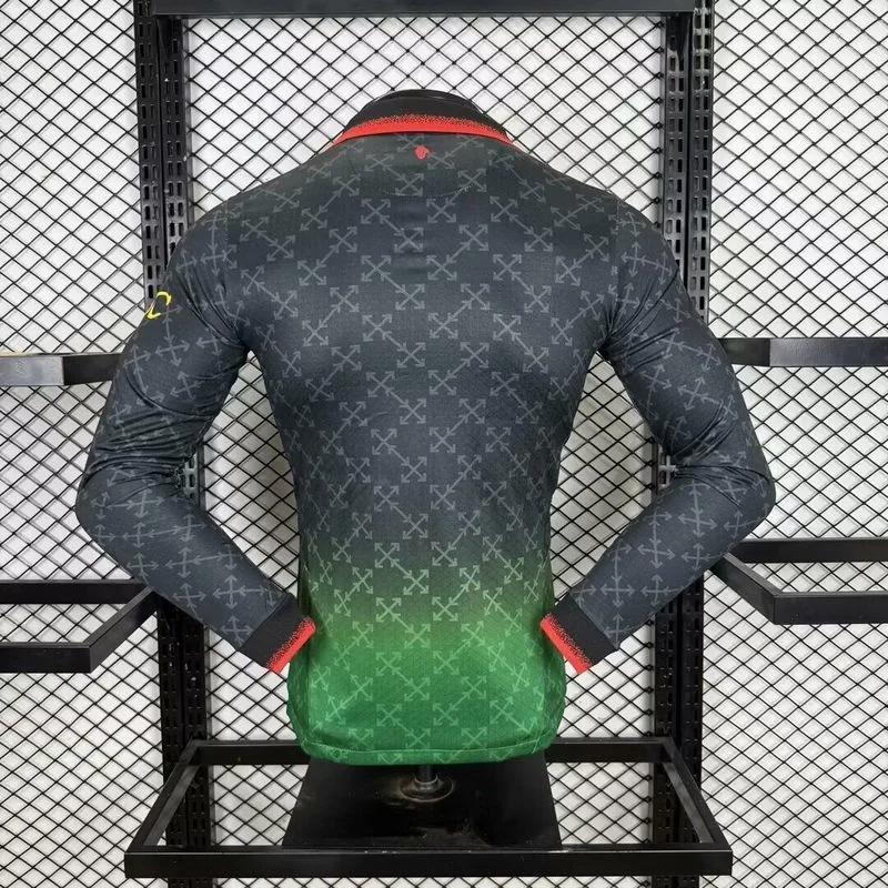 AC Milan Shirt Long Sleeve Player Version White — 2