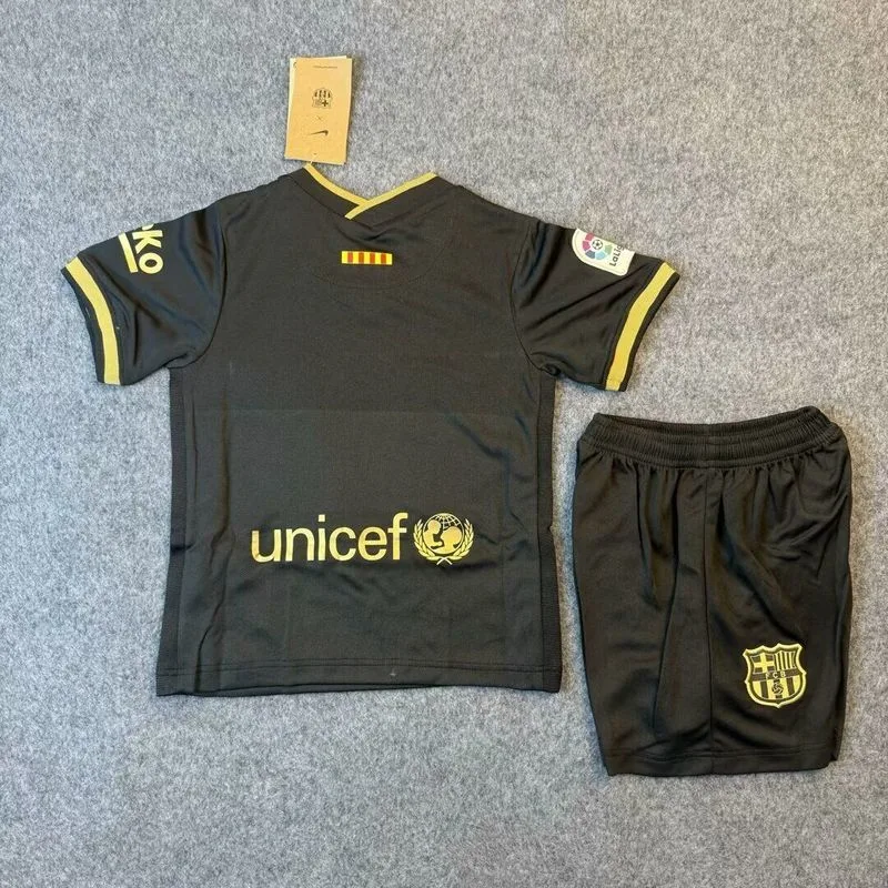 Barcelona 2020/21 Segunda Equipación Conjunto de Niño — 2