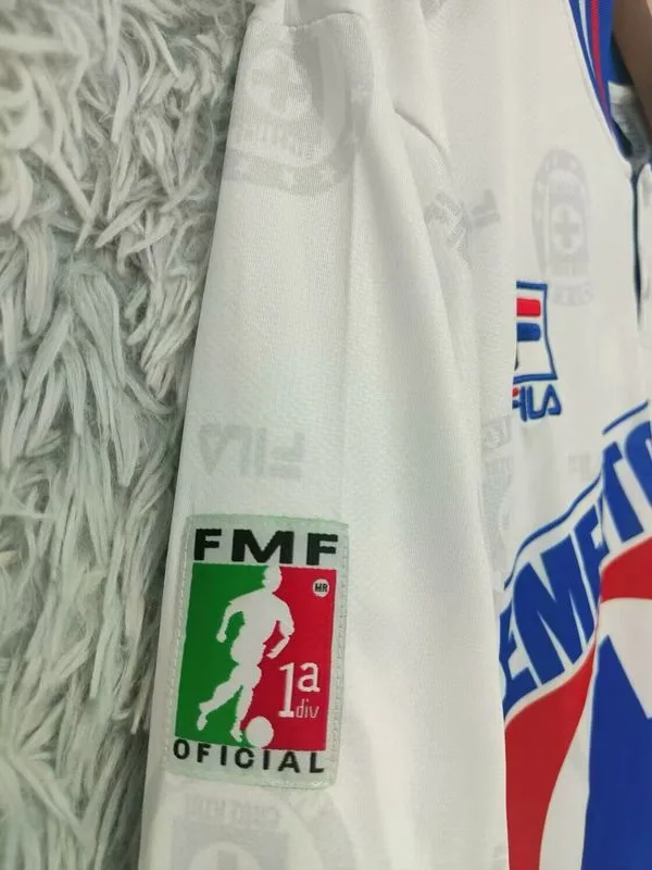 Cruz Azul 1997/98 Away Shirt Long Sleeve White — 2