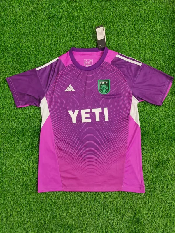 Austin FC 2025/26 Goalkeeper Shirt Pink — 1