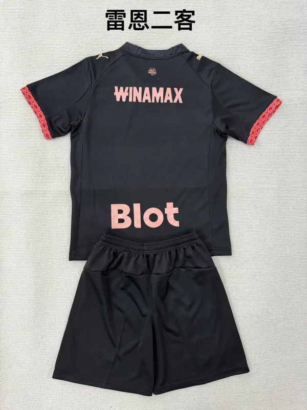 Rennes 2025/26 Tercera Equipación Conjunto de Niño — 2