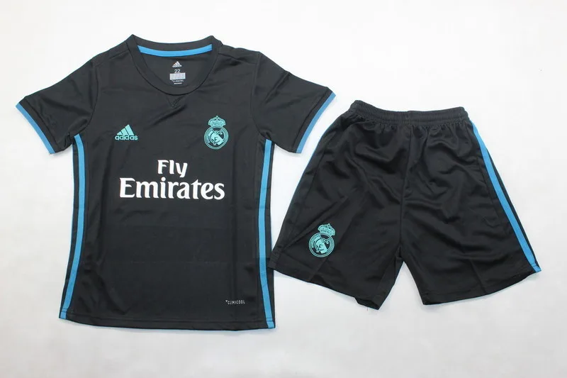 Real Madrid 2017/18 Away Kids Kit
