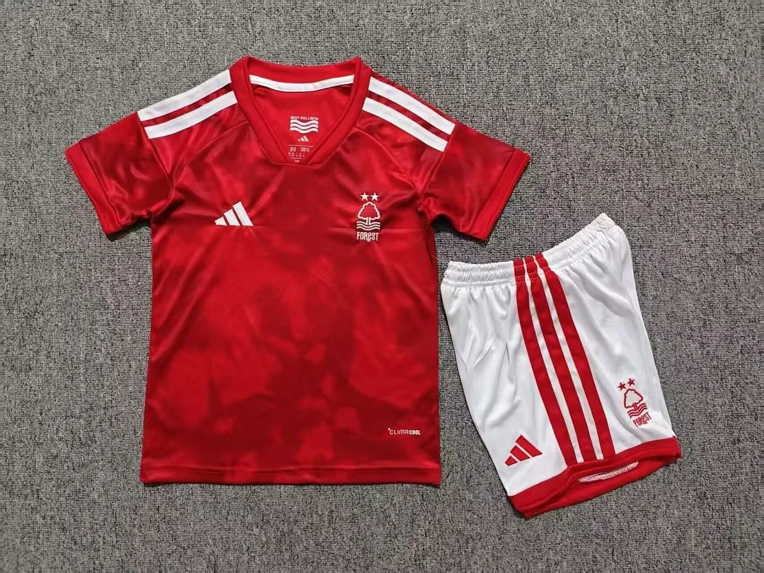 Nottingham Forest 2026/27 Home Kids Kit — 2