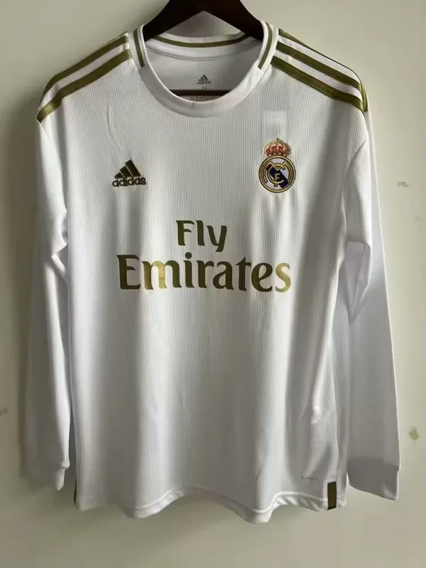 Real Madrid 2019/20 Home Shirt Long Sleeve — 2
