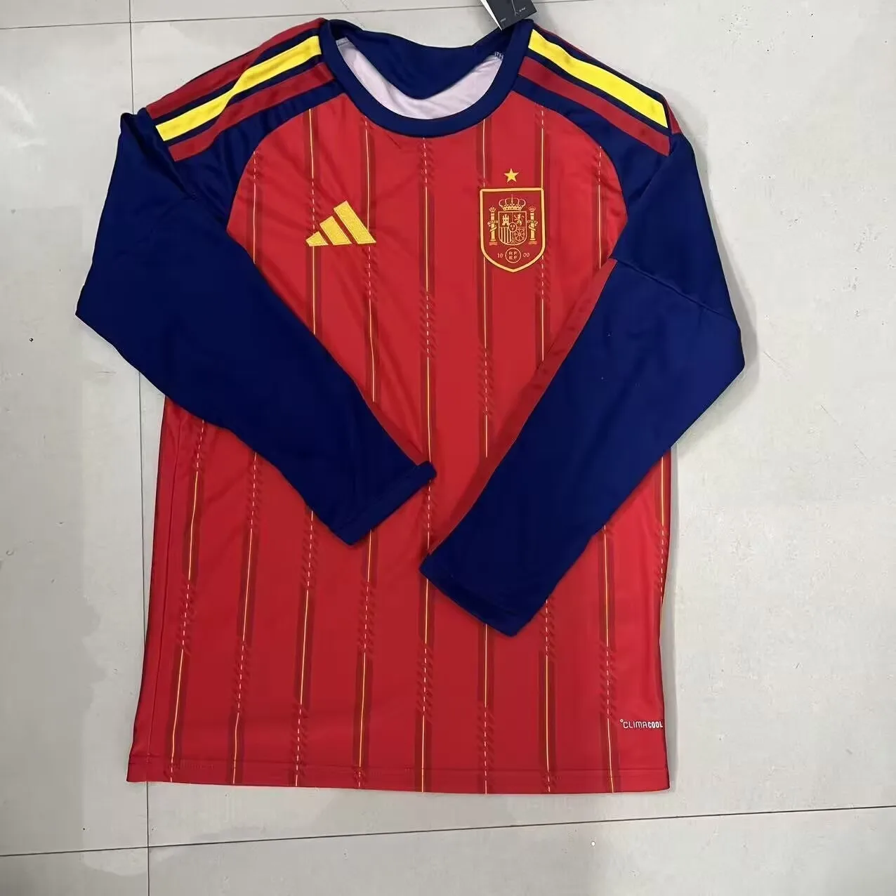 Spain 2026 Home Shirt Long Sleeve — 2