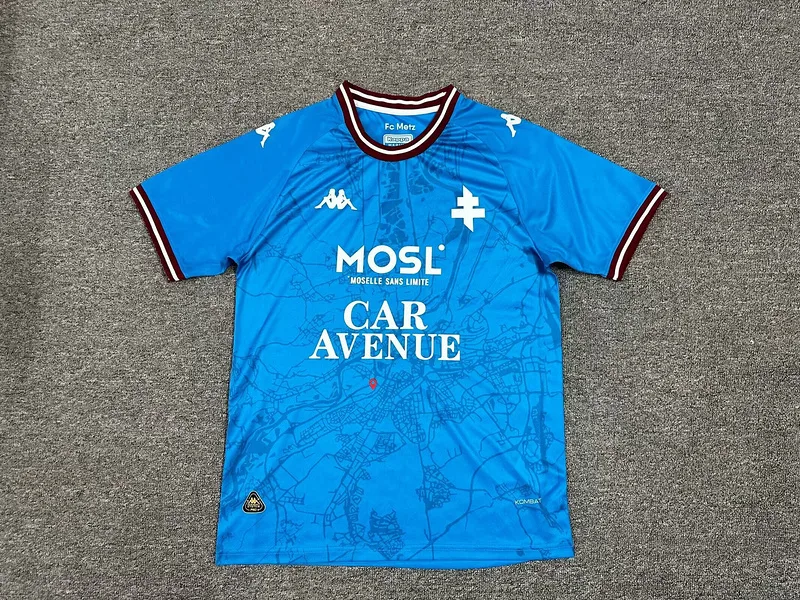 Metz 2024/25 Segunda Equipación Camiseta Blue — 2