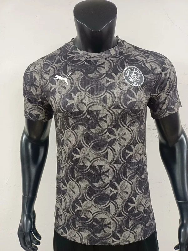 Manchester City 2025/26 Training Trikot Spielerversion Black — 1