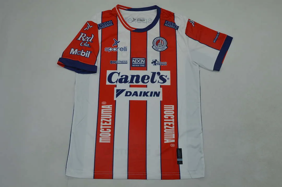Atlético San Luis 2025/26 Home Shirt Short Sleeve — 2