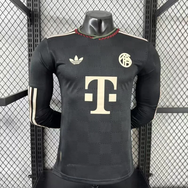 Bayern Munich 2025/26 Third Shirt Long Sleeve Player Version — 1