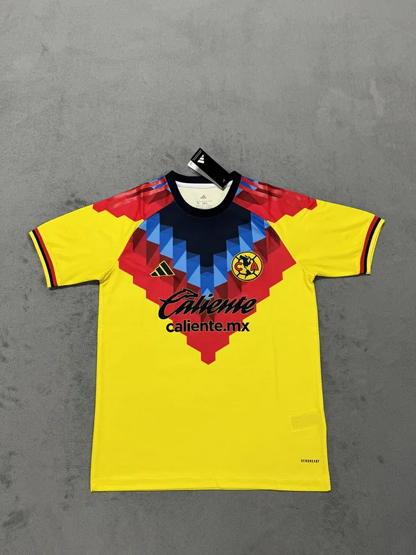 Club América 2025 Shirt Short Sleeve Special Edition Yellow