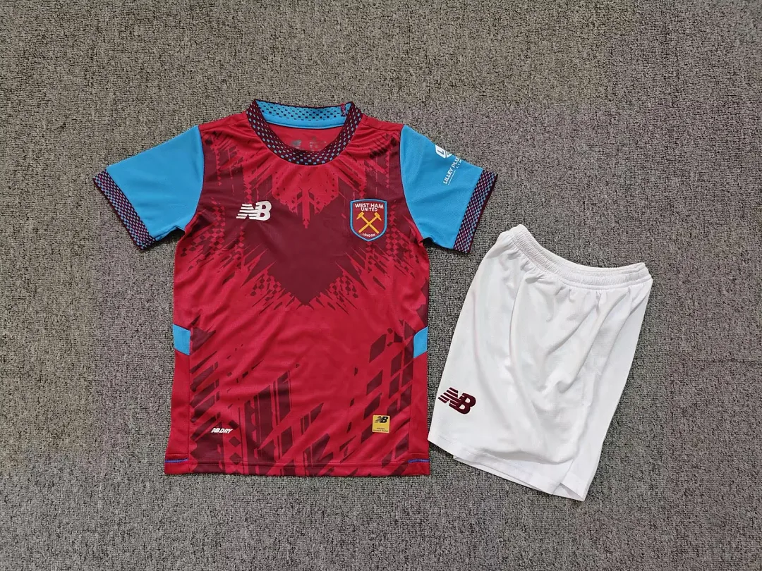 West Ham United 2026/27 Home Kids Kit