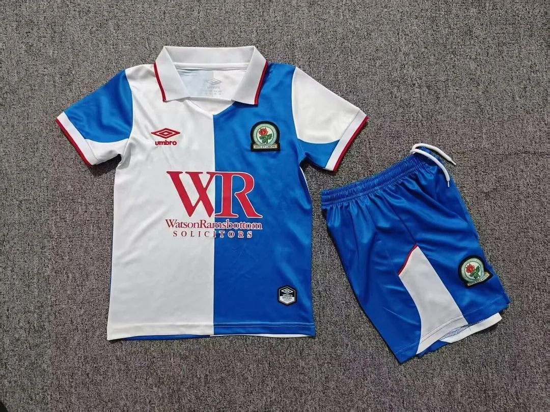 Blackburn Rovers 2026/27 Home Kids Kit — 2