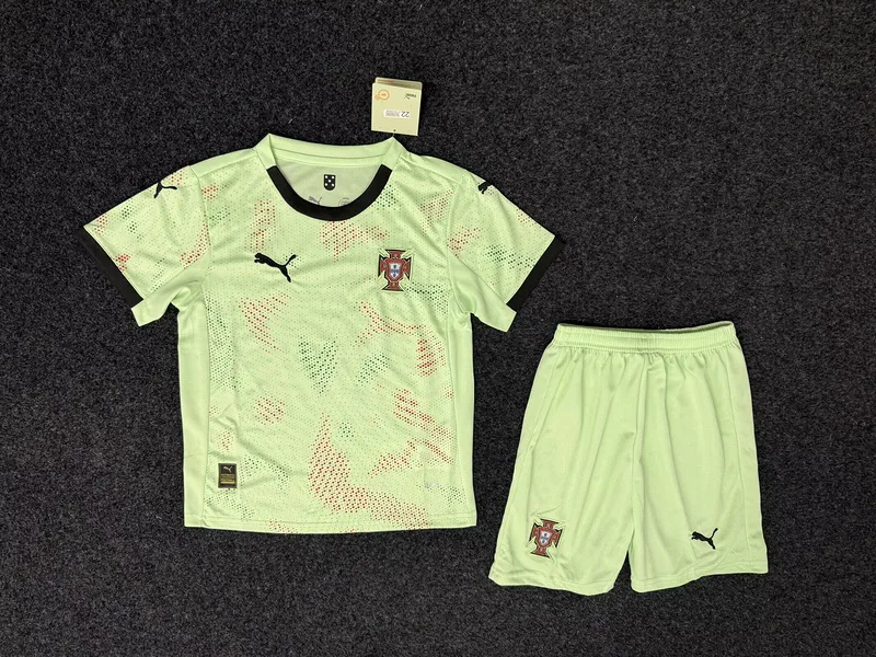 Portugal 2025 Away Kids Kit — 2
