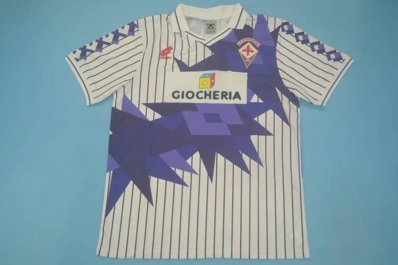 Fiorentina 1991/92 Auswärts Trikot White