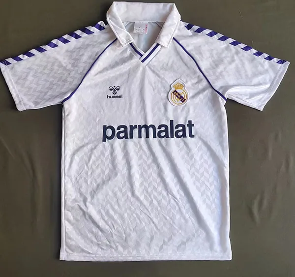 Real Madrid 1986/87 Domicile Maillot — 2