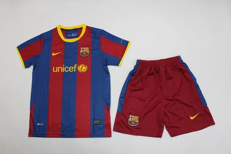 Barcelona 2010/11 Home Kids Kit — 1