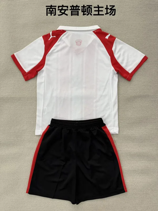 Southampton 2025/26 Primera Equipación Conjunto de Niño — 2