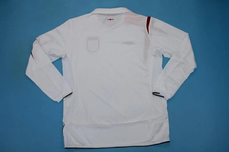 England 2006 Home Shirt Long Sleeve — 2