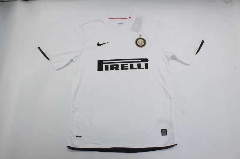 Inter Milan 2008/09 Away Shirt White — 2