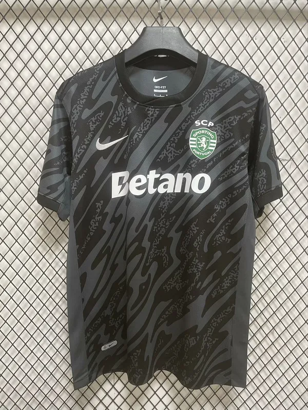 Sporting CP 2024/25 de Portero Camiseta Black