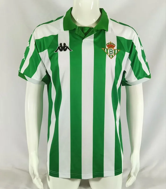Real Betis 2000/01 Primera Equipación Camiseta — 2