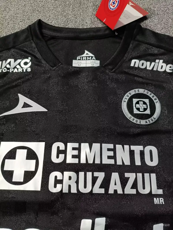 Cruz Azul 2025/26 Third Shirt Player Version Black