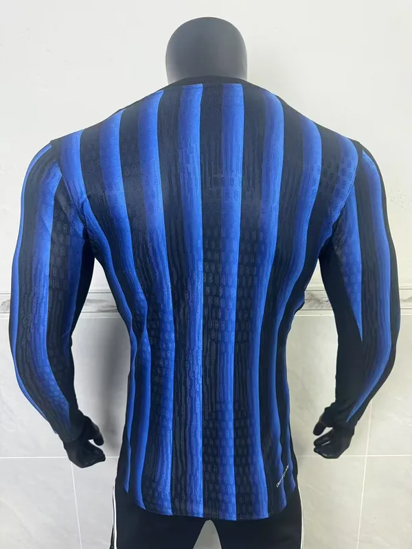 Inter Milan 2025/26 Home Shirt Long Sleeve — 2