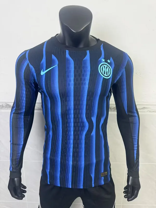 Inter Milan 2025/26 Home Shirt Long Sleeve