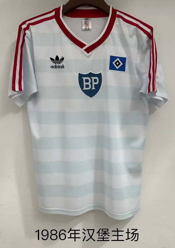 Hamburger SV 1986 Home Shirt — 2