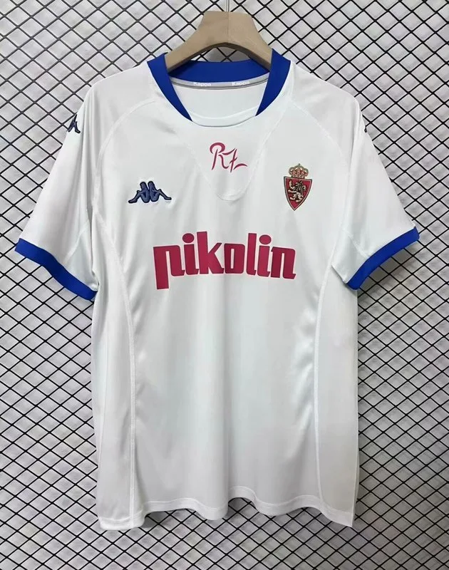 Real Zaragoza 2001/02 Home Shirt — 2