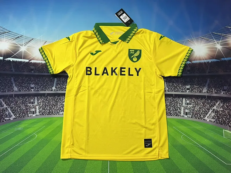 Norwich City 2025/26 Home Shirt
