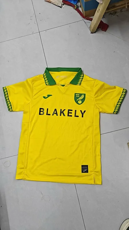 Norwich City 2025/26 Home Shirt — 2