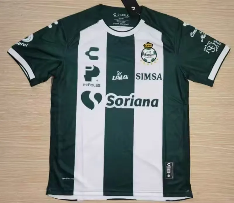 Santos Laguna 2024/25 Domicile Maillot Manches Courtes