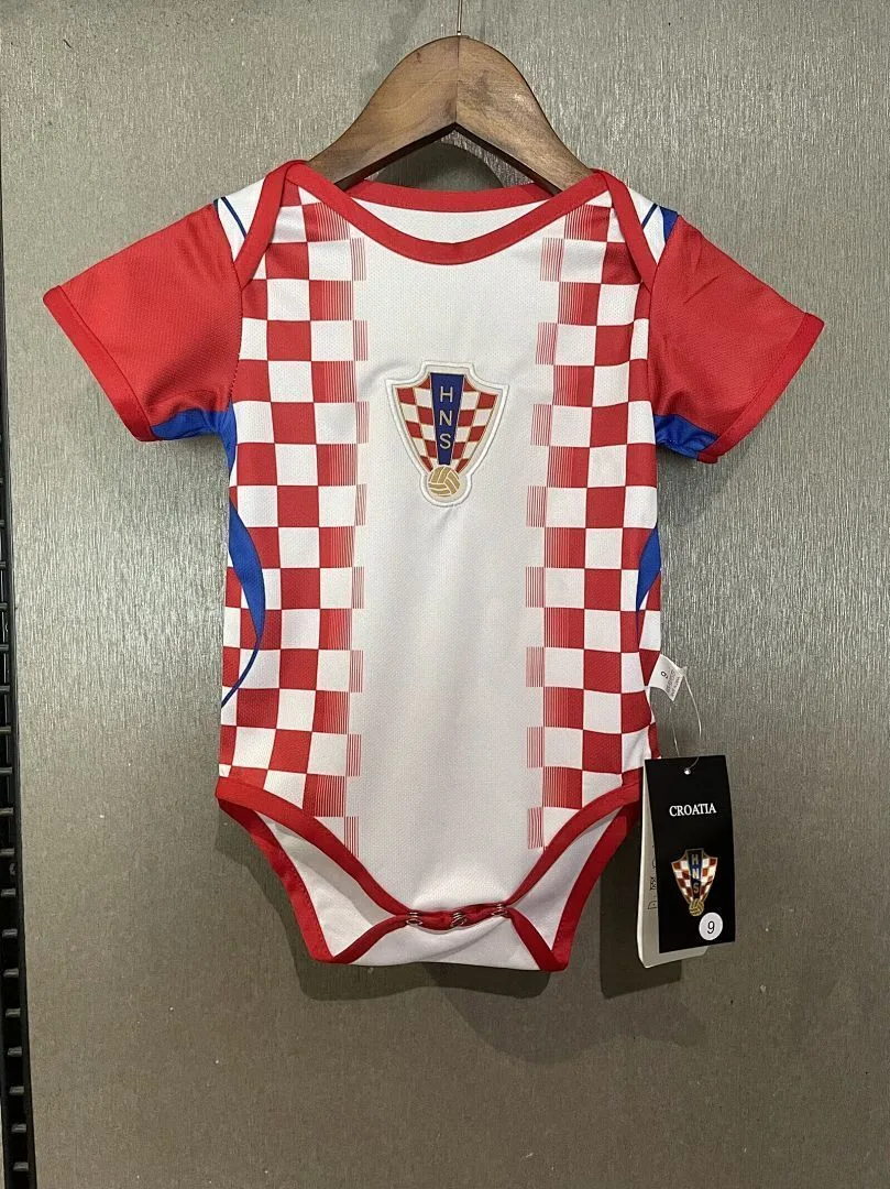 Croatia 2026 Home Baby Shirt — 2