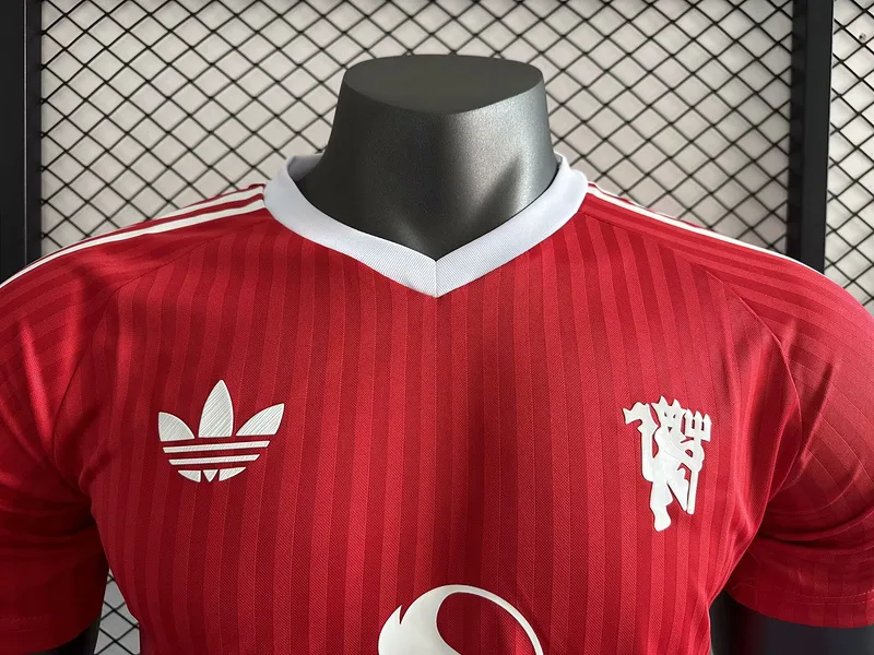 Manchester United 2024/25 Camiseta Versión Jugador Red M-U — 1