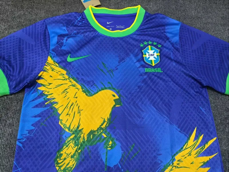 Brazil Shirt Special Edition Blue Eagles — 2