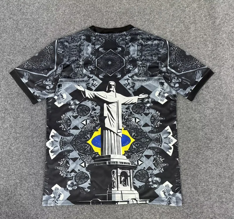 Brazil Shirt Special Edition Black Jesus